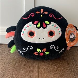 Squishmallow Gjemail the DOTD Halloween Spider 8 inch NWT